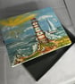 Decorated Tin Box Seaside Lighthouse Storage Treasures Photos Holiday Memories - Image 4