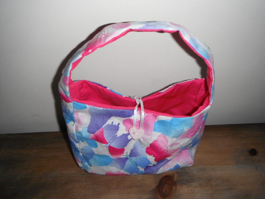 Handmade Girls Bucket Bags.