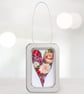 heart, 3D heart framed in tin - Image 3