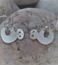 Sloth earrings in sterling silver - Image 2