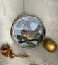 Mixed media bird in a handpainted box - Image 5
