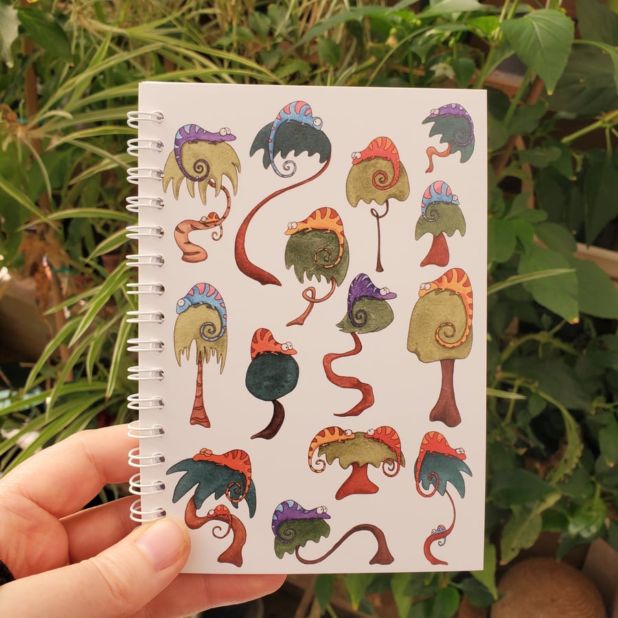 Colourful Chameleons Notebook