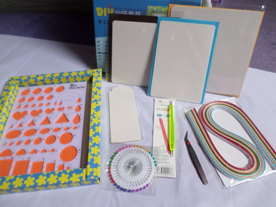 Paper Quilling Starter Kit - Great For Beginners! 