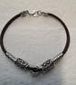 Viking Leather Bracelet 