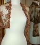 Custom Made Bolero - Embroidered & Beaded Tulle - Image 1