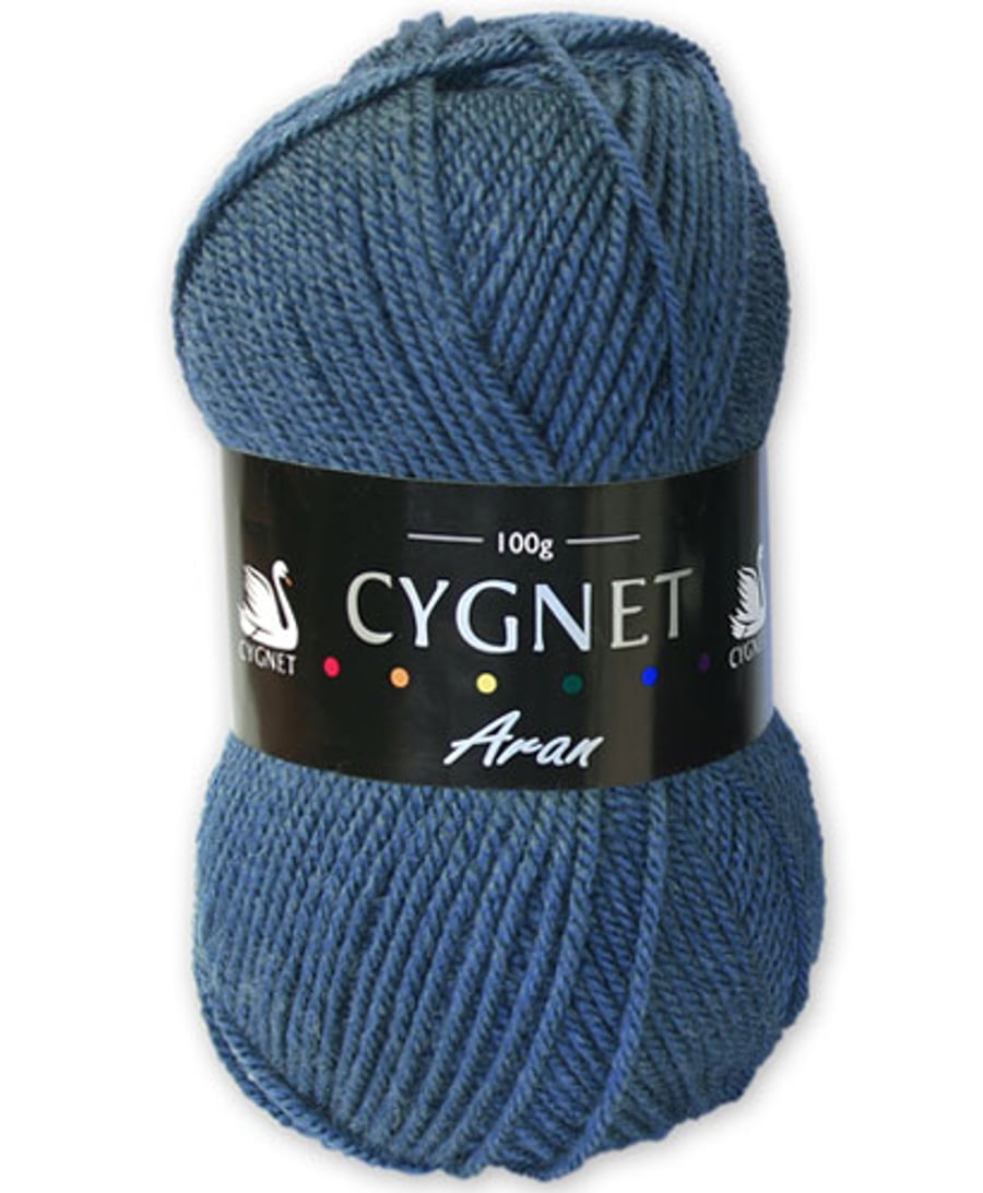 Cygnet aran yarn   - denim - 185