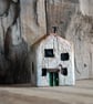 Wonky Driftwood Hoose, Driftwood Art from Scotland No12  