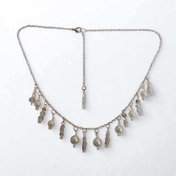 Handmade Bridal Necklace with Pearls