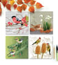Winter British Garden Birds Card Collection - Goldfinch, Wren - Image 1