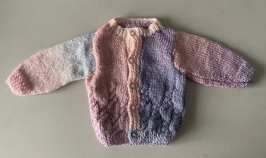 Hand Knitted Baby Cardigan