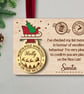 Wooden Nice List Medal - Image 2