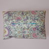 Pocket tissue holder - Liberty print pink and lilac
