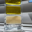 Fused Glass Tealight Suncatcher