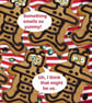 Gingerbread Robots Christmas Card - Image 3