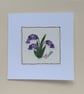 Embroidered Bluebells Mother's Day Card - Image 4