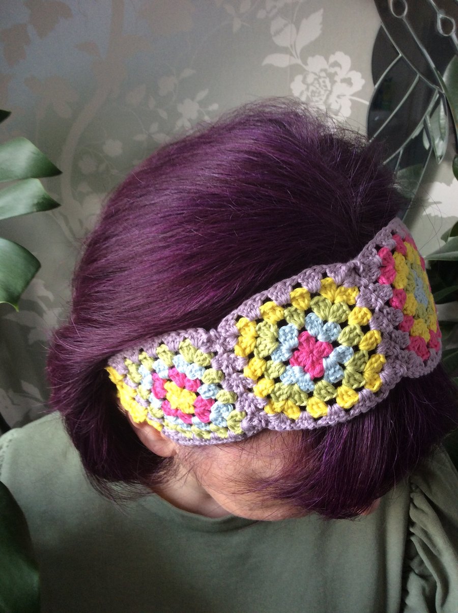 Crochet headband 