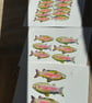 Hand Finished Watercolour Signed Art Print - Rainbow Trout Run - Image 3