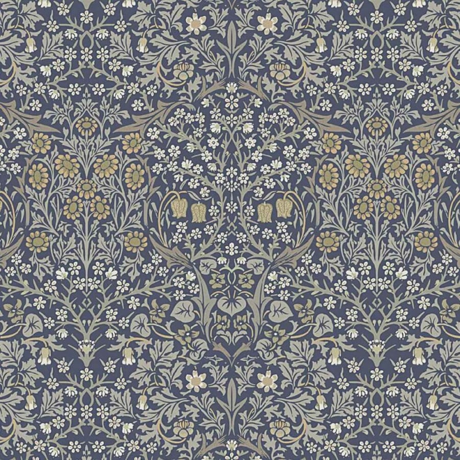 William Morris Design Blackthorne Teflon Coated Tablecloths. 150 x 135cm   