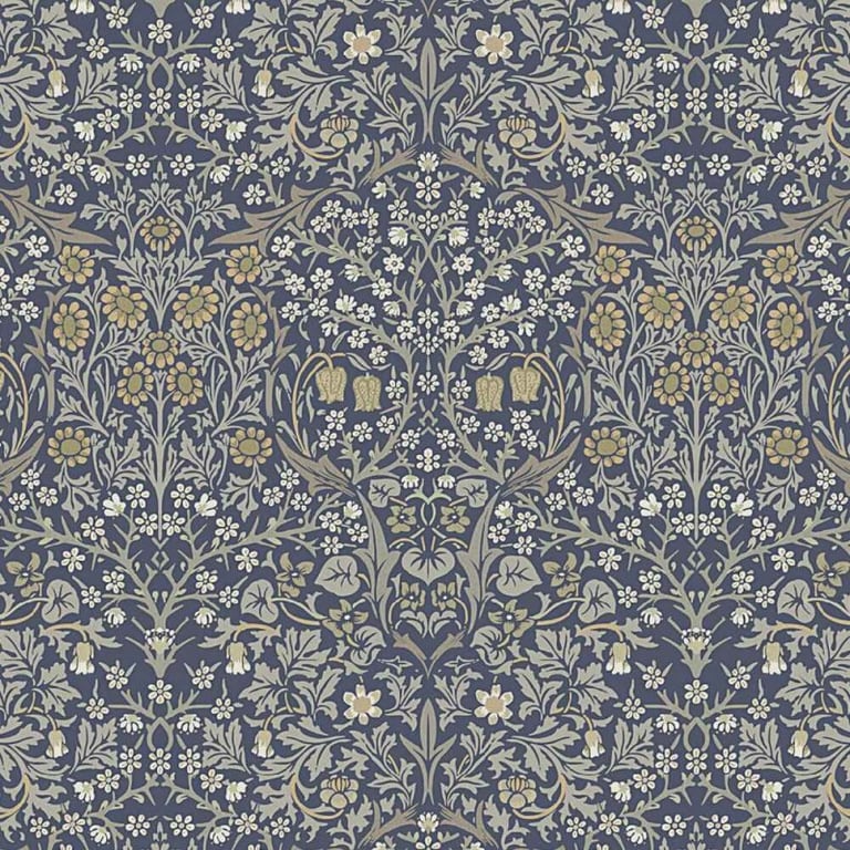 William Morris Design Blackthorne Teflon Coated Tablecloths. 150 x 135cm   