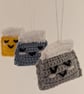 Crochet Mint Teabag Bookmark - Image 2