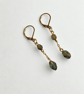 Gold & Green Crystal Drops - Image 6