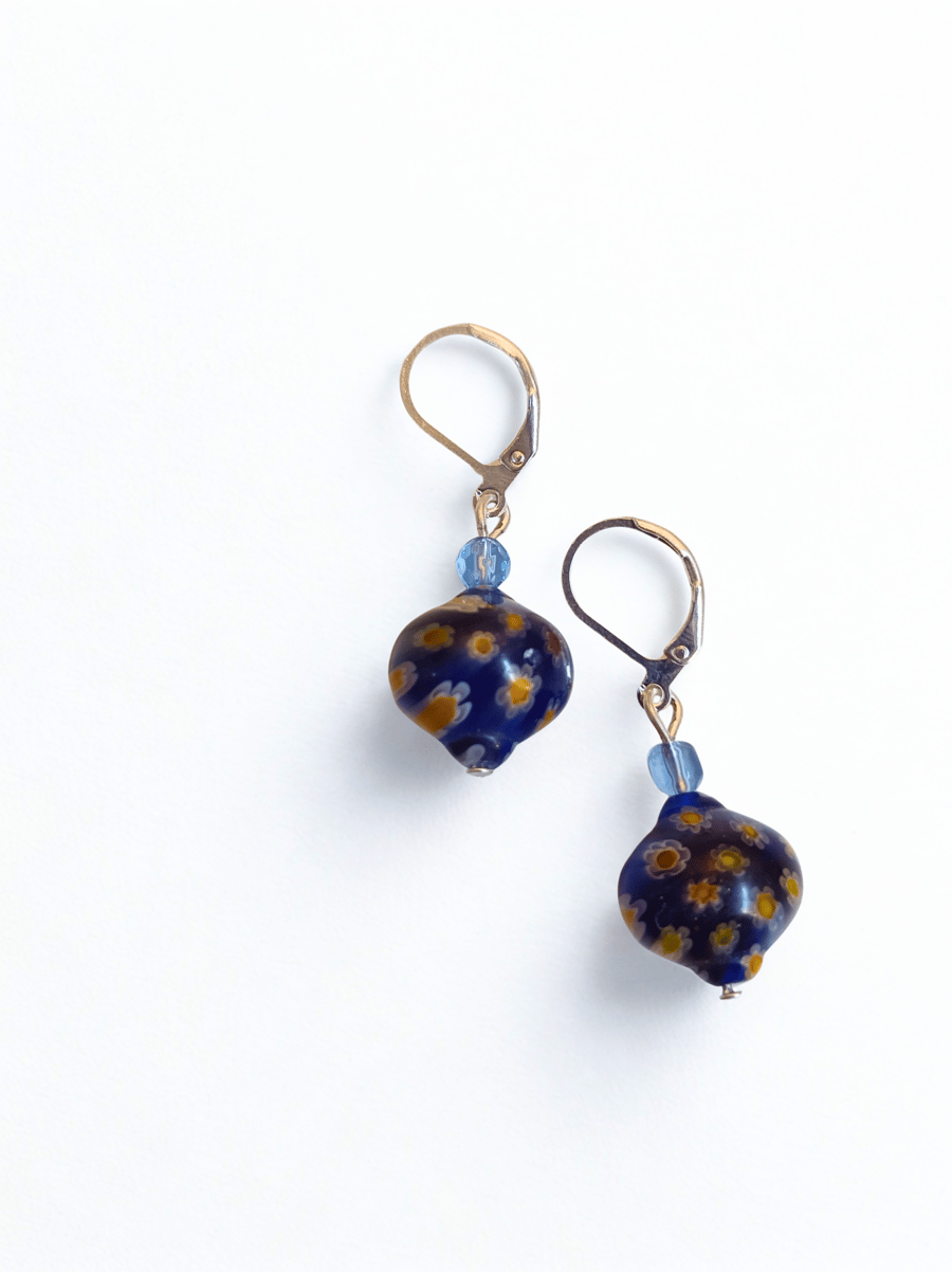Lampwork Glass Earrings 