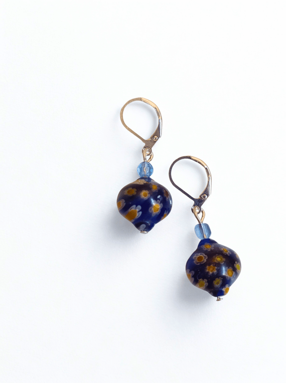 Lampwork Glass Earrings 