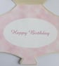 Fan shaped Butterfly birthday, blank card. - Image 5