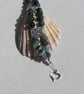Green Moss Agate Gemstone Beaded Chakra Bracelet "Meadow Dew" - Image 5