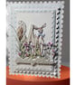 Handmade Happy Birthday Card, Animal Celebration - Image 1