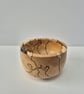 Small spaltic wooden trinket bowl - Image 2