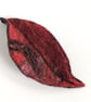 Felted leaf brooch : red - Image 2