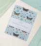 Handmade Moth Notebook - Small Notepad for Journalling, To Do Lists and Notes