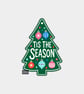 Unique Funny Christmas Tree Gift Tags For Adults, 6pk - Tis The Season - Image 1