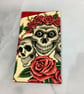 Skulls handmade phone case, Gothic sunglasses case, Options - Image 3