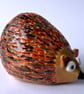Cute ceramic stoneware pottery hedgehog ornament - Image 4