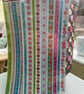 Glitzty paper ribbon stickers, 2 packs 9 - 30cm ribbon strips in each pack - Image 1