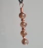 Handmade Natural Brown Banded Agate & Copper Pendant Necklace Gift Boxed - Image 9