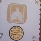 First Holy Communion Greetings Card handmade