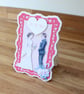 Mr & Mrs. Wedding Card. - Image 3