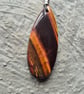 Red Tiger iron Teardrop Pendant - Image 1