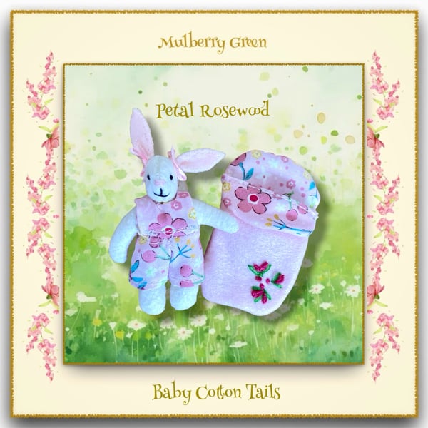 Petal Rosewood - A Baby Pip Squeak in a Sleeping Bag