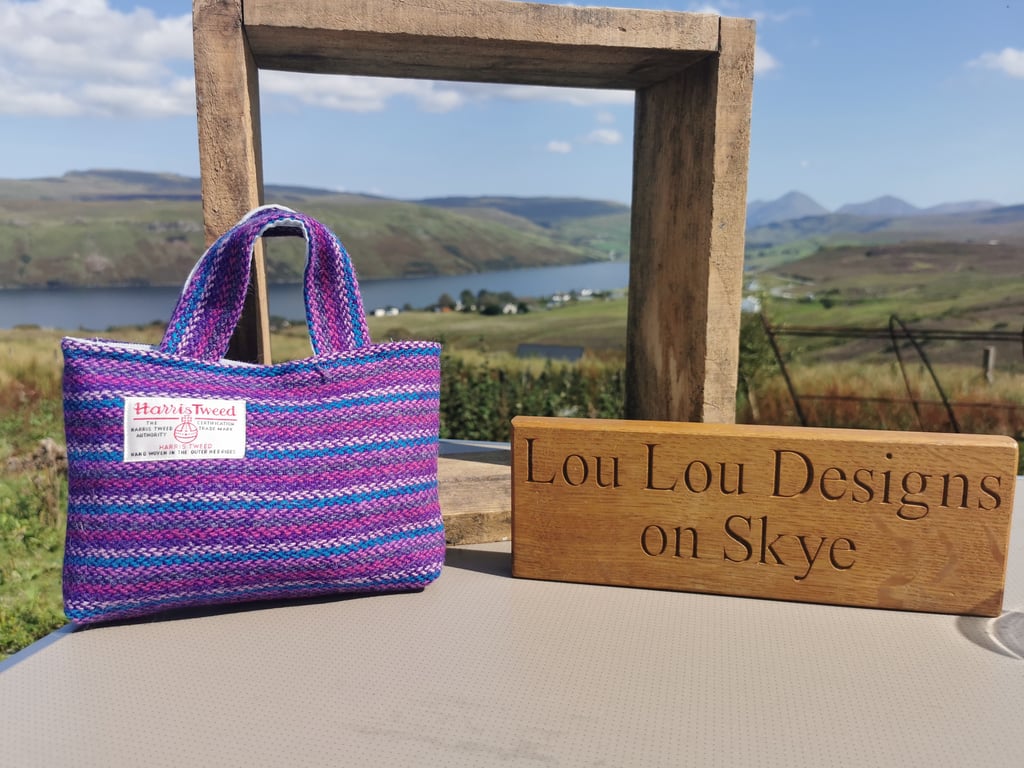 Harris Tweed Little Lady Bag