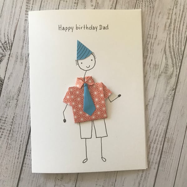 Dad birthday card, Daddy birthday card