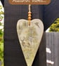 Woodland Scene Clay Hanging Heart