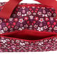 Large wash bag in Liberty cotton, floral toiletries bag with handles and pocket. - Image 9