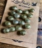 18 Vintage Gold Metal Blazer Buttons 16mm - Image 1