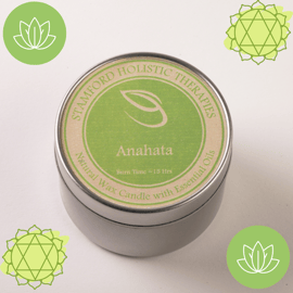 Anahata Chakra Tin Candle