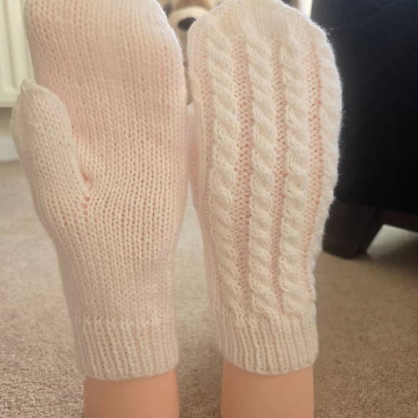 Hand Knitted Mittens