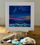 'Magic' 8x8" Print of Oil Pastel Painting - Image 2
